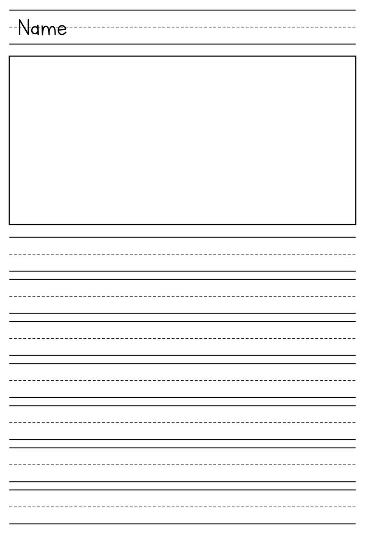 Writing Template Free Printable