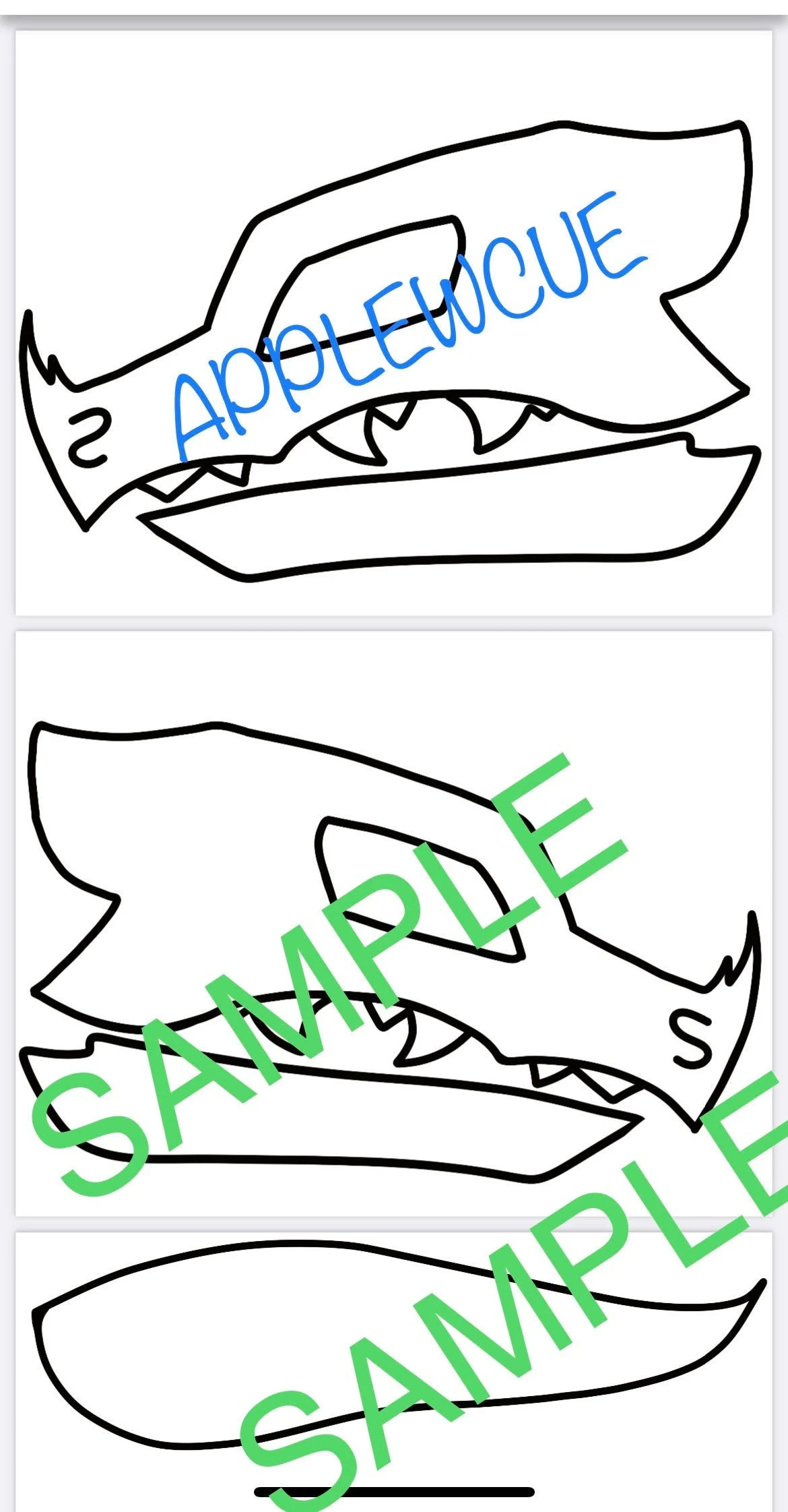 Printable Dragon Puppet DIY Etsy de