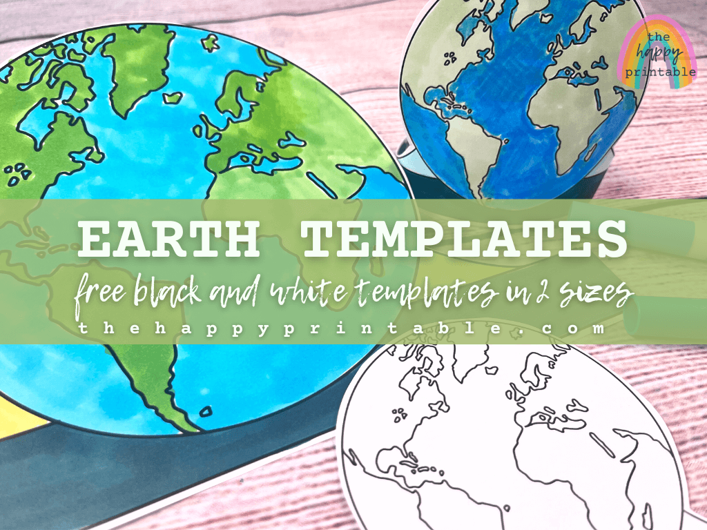 Printable Globe Template