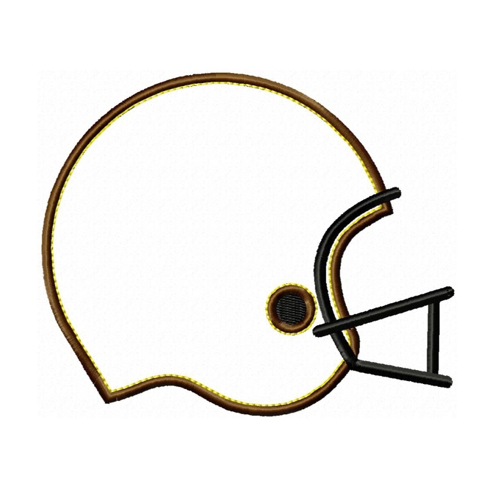 Printable Football Helmet Template