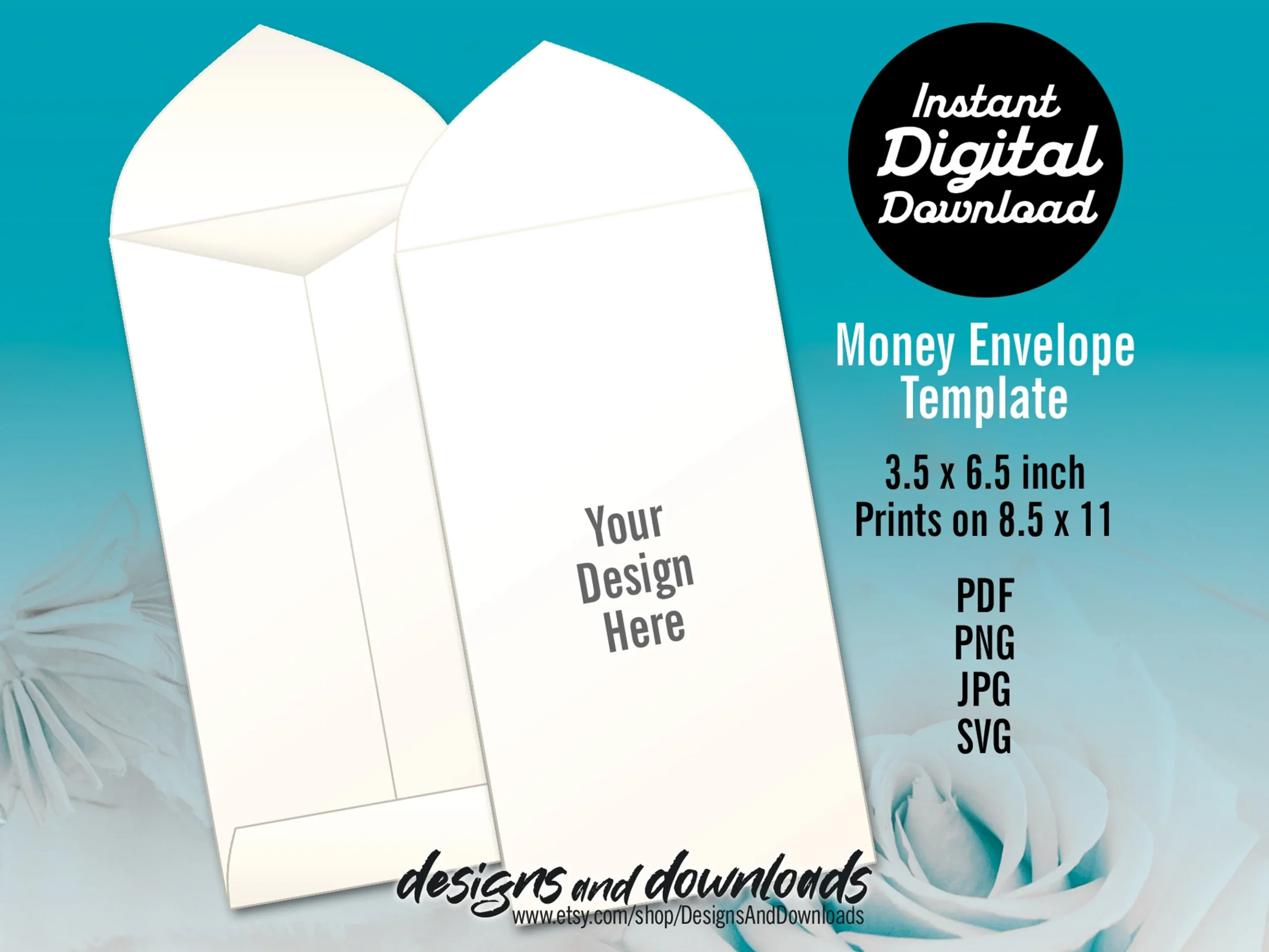 Money Envelope Template Printable