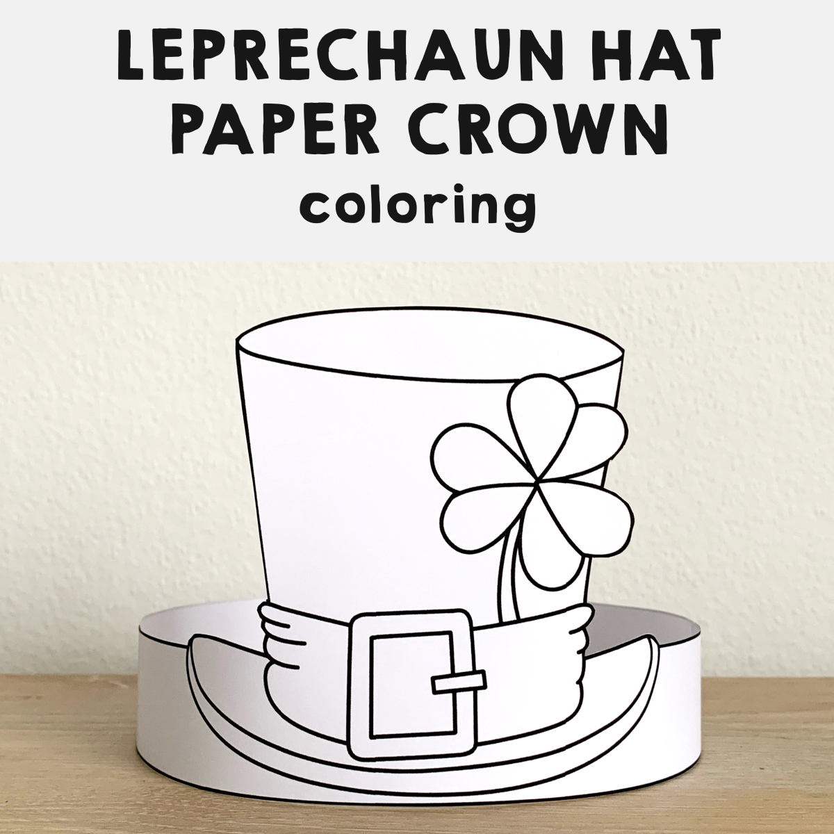 Leprechaun Hat Template Printable Leprechaun Hat Template Printable