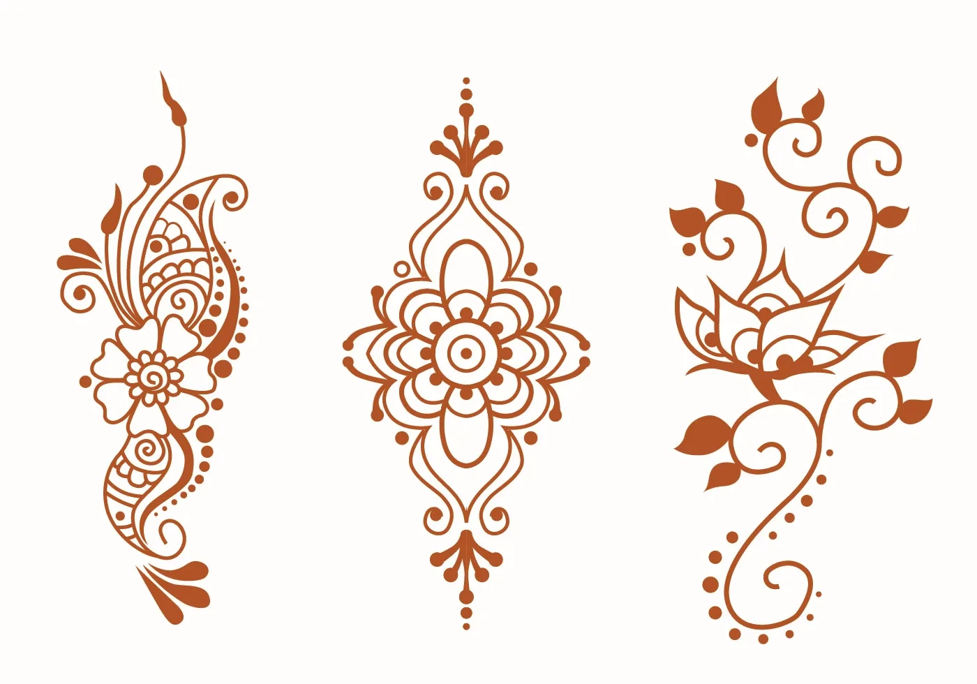 Beginner Henna Templates Printable