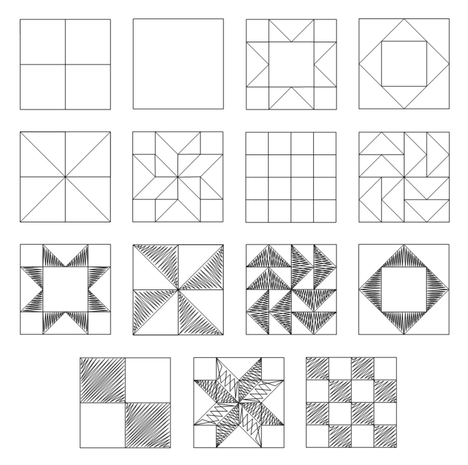 Free Printable Quilting Templates