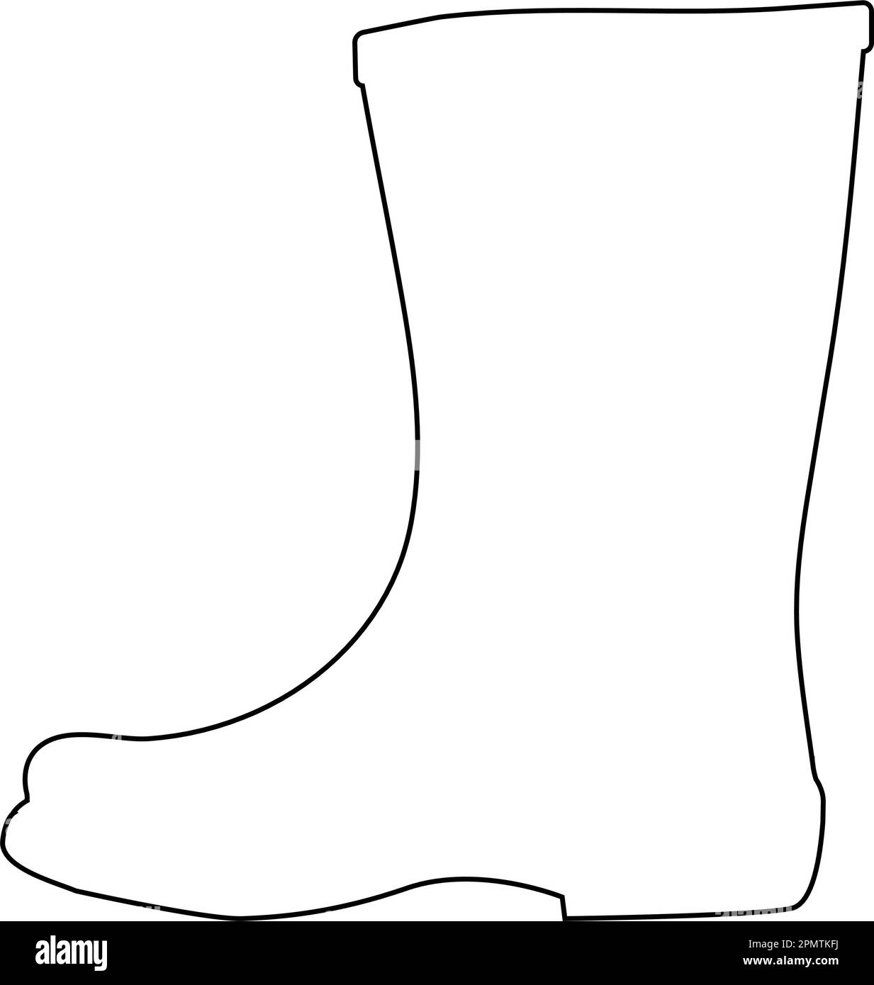 Free Rain Boot Template Printable