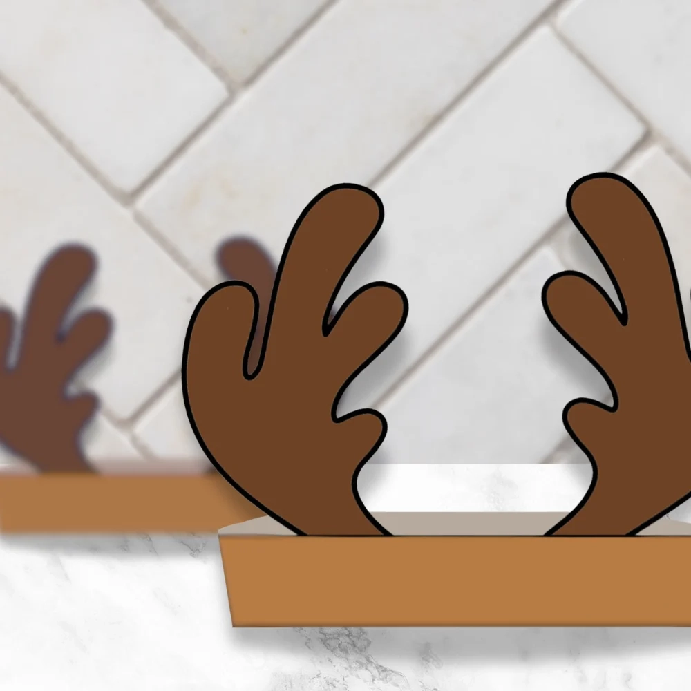 Free Printable Reindeer Antlers Template