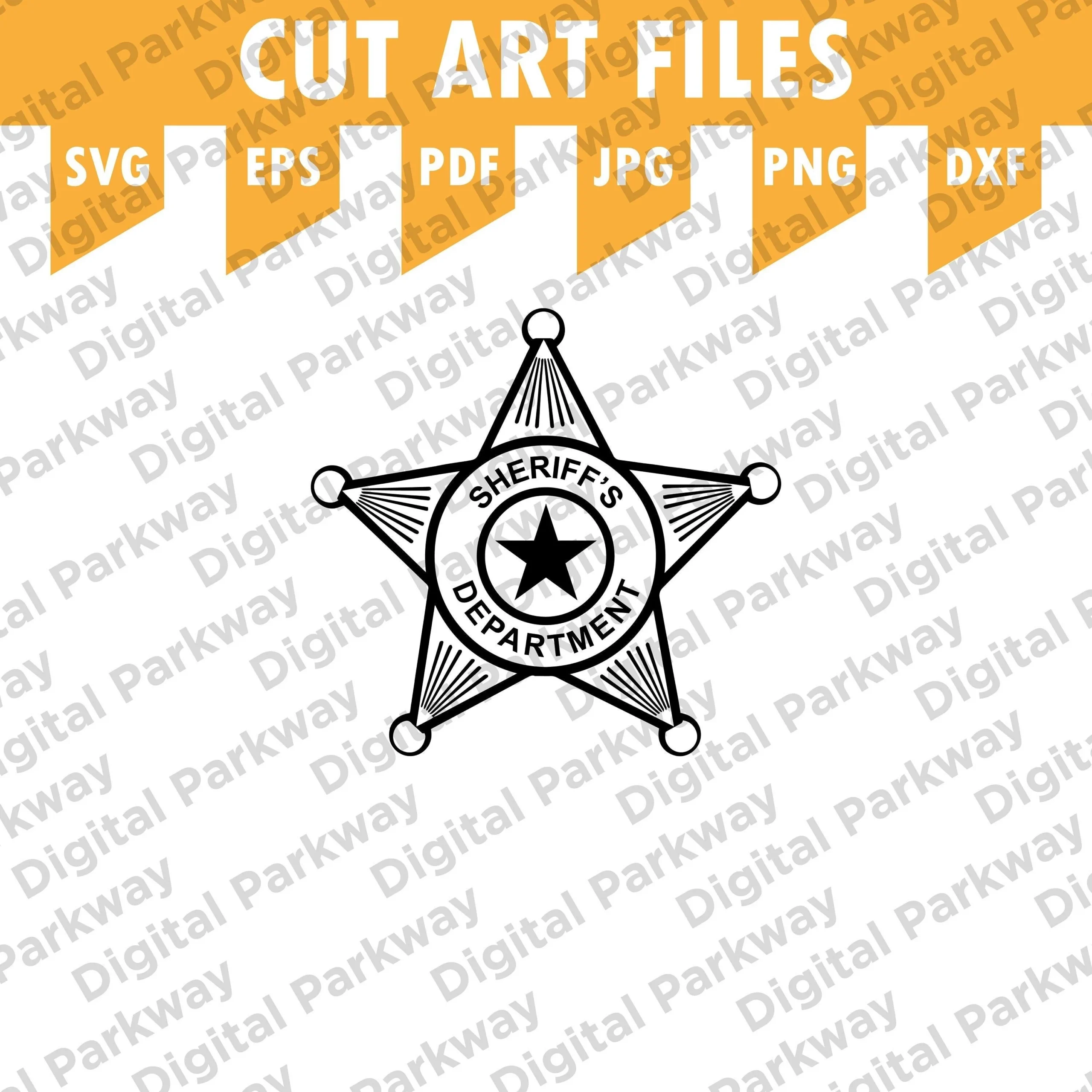 Free Printable Sheriff Badge Template