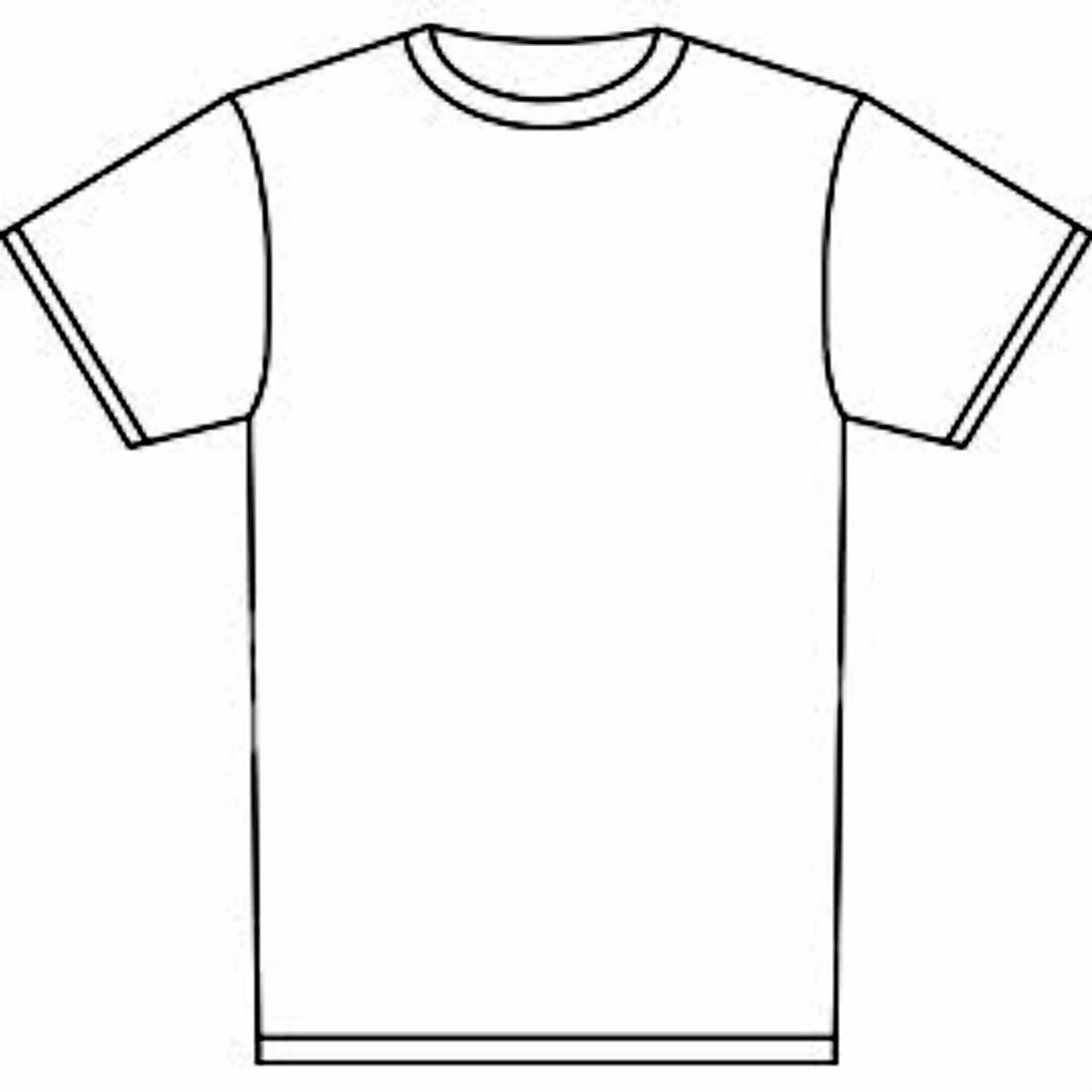 Shirt Clipart Template Free Printable T shirt Templates 1090 T