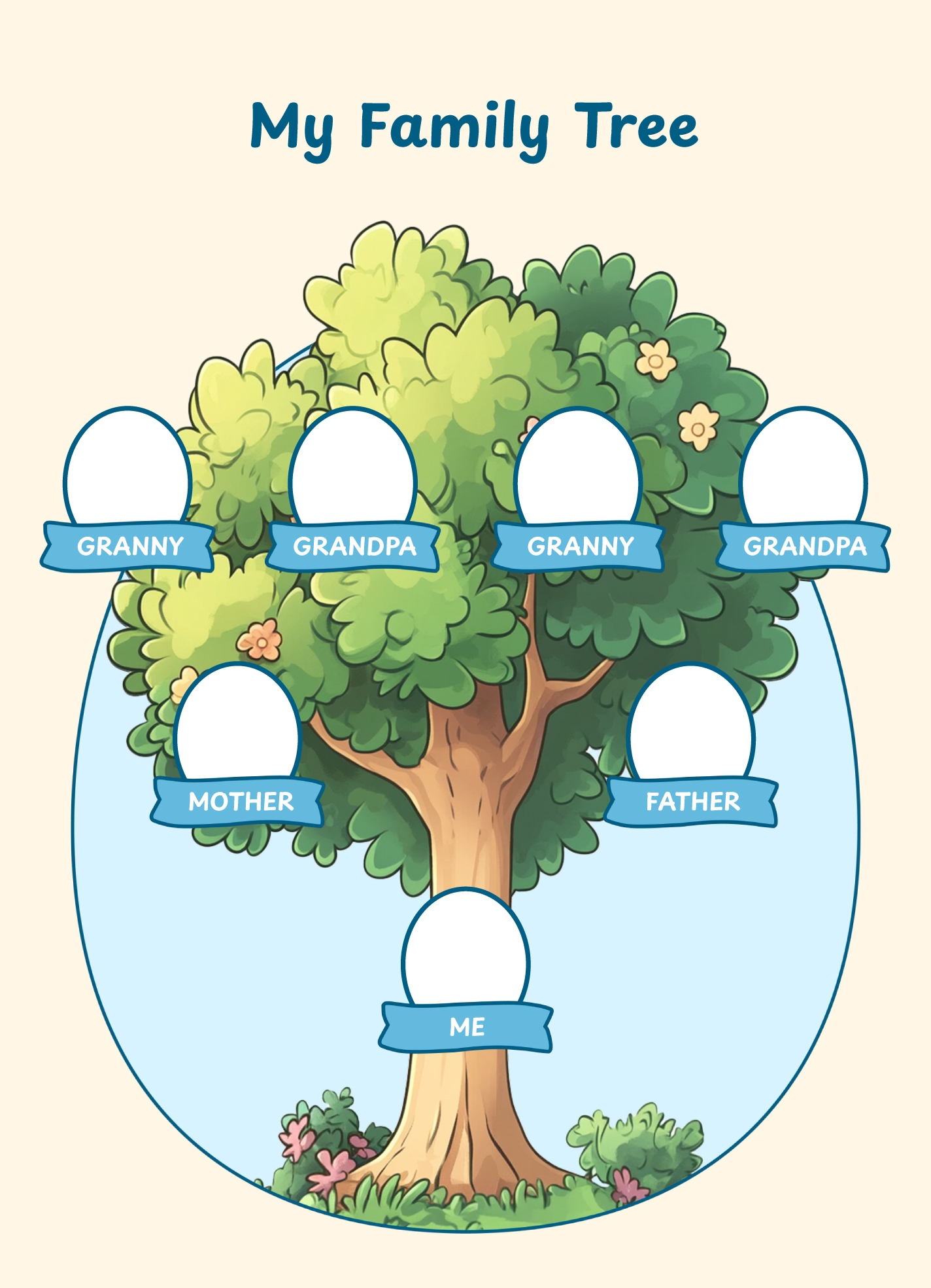 Printable Family Tree Templates