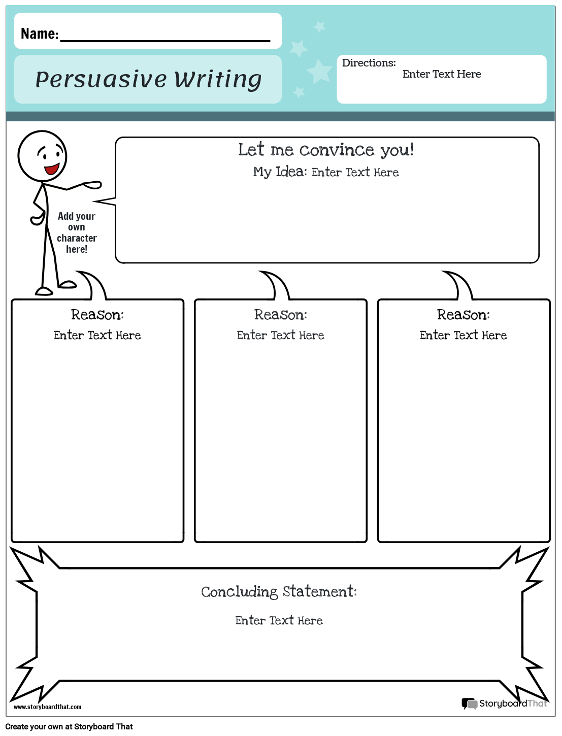 Stickman Speech Bubble Persuasive Writing Worksheet Template Stickman Speech Bubble Persuasive Writing Worksheet Template