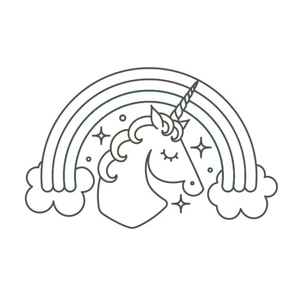 Unicorn Template Printable Free
