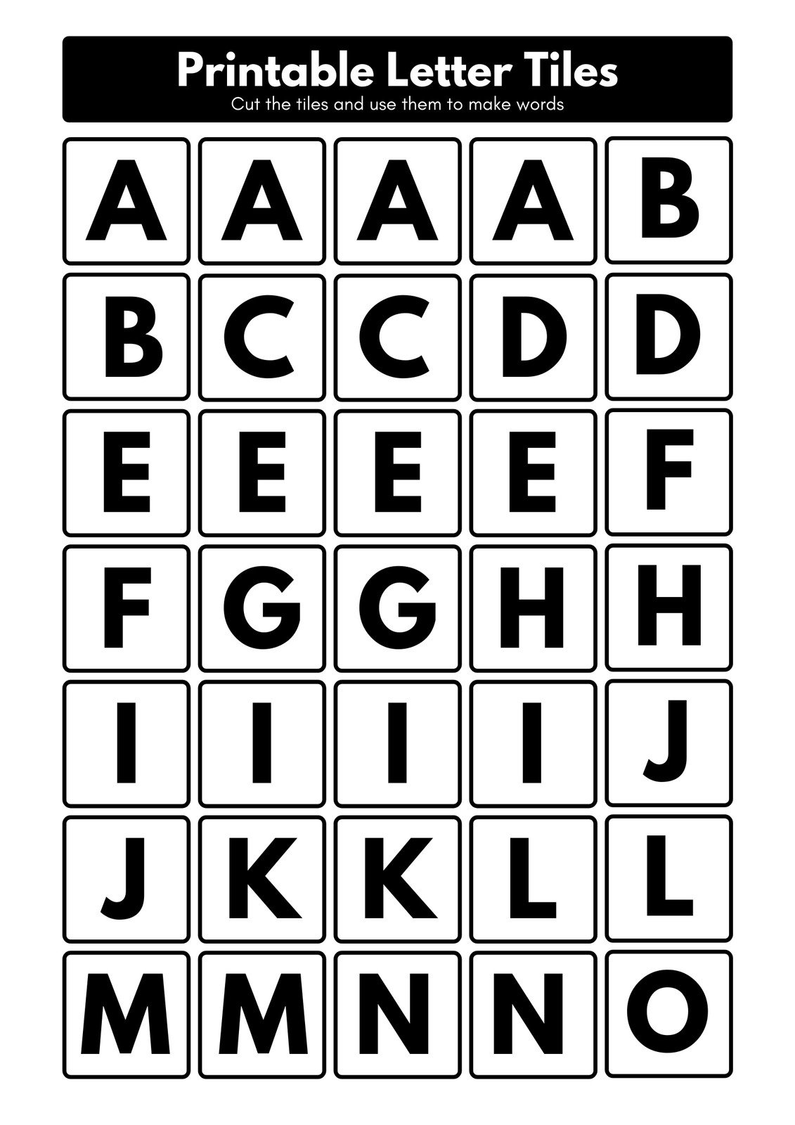 Alphabet Templates Free Printable