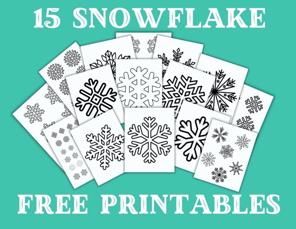 Free Printable Snowflakes Templates