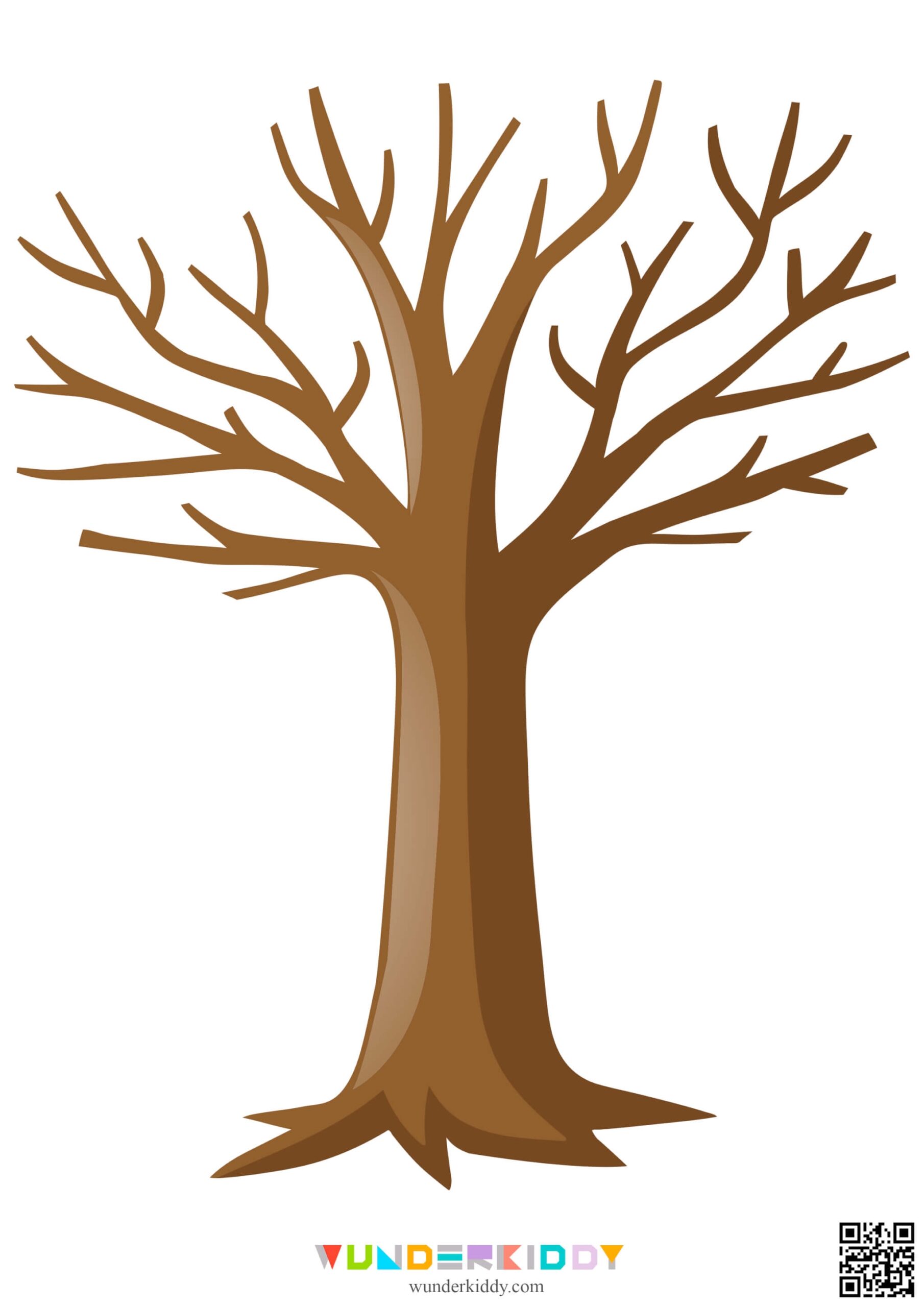 Printable Tree Template Free